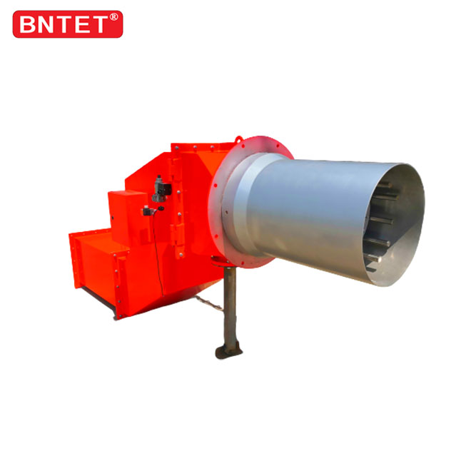 split type gas and heavy oil dual fuel burner