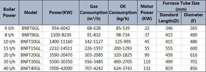 oil gas burner