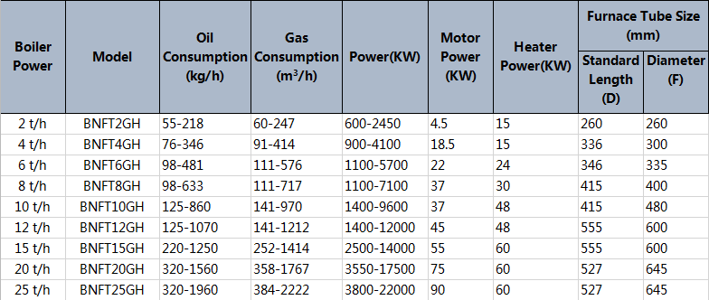 gas heavy oil burner