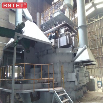 Aluminum ingot furnace burner