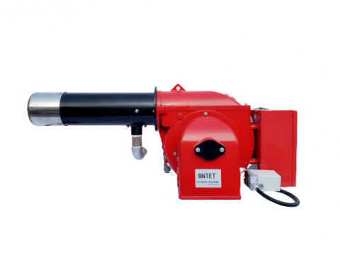 What are the six major parts of the burner?