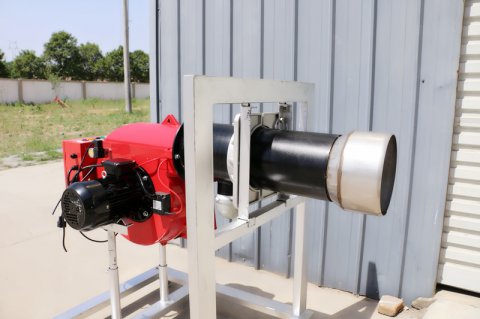 Safety system of industry dual fuel oil gas boiler burner