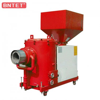 How does each part of the oil gas biomass pellets burner work?