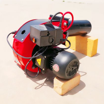 What are the benefits of oil and gas dual-purpose burners