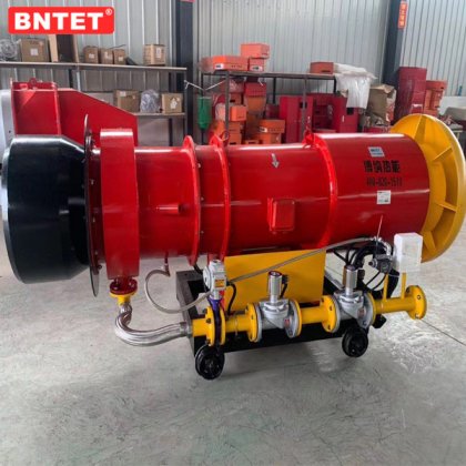 Natural gas asphalt plant burner