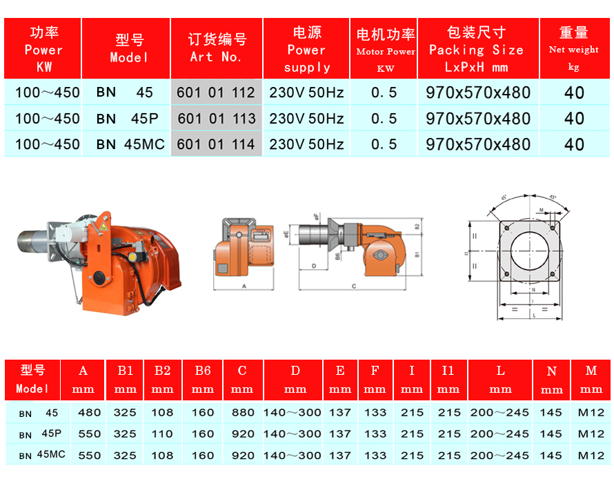 gas burner