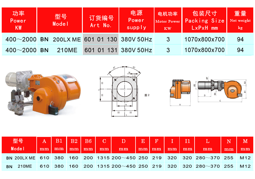 Low nitrogen burner