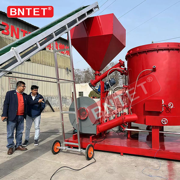 Nepal 3 million kcal biomass air-cooled burner