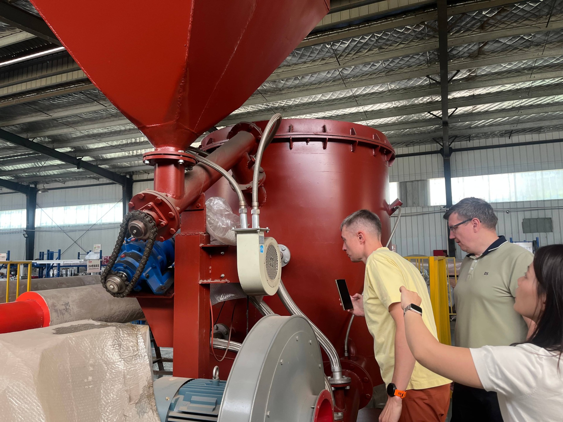Russian Client Visits BNTET to Discuss Biomass Bur